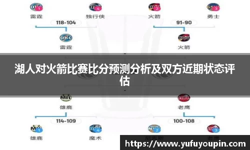 湖人对火箭比赛比分预测分析及双方近期状态评估