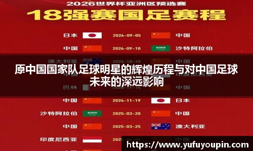 原中国国家队足球明星的辉煌历程与对中国足球未来的深远影响